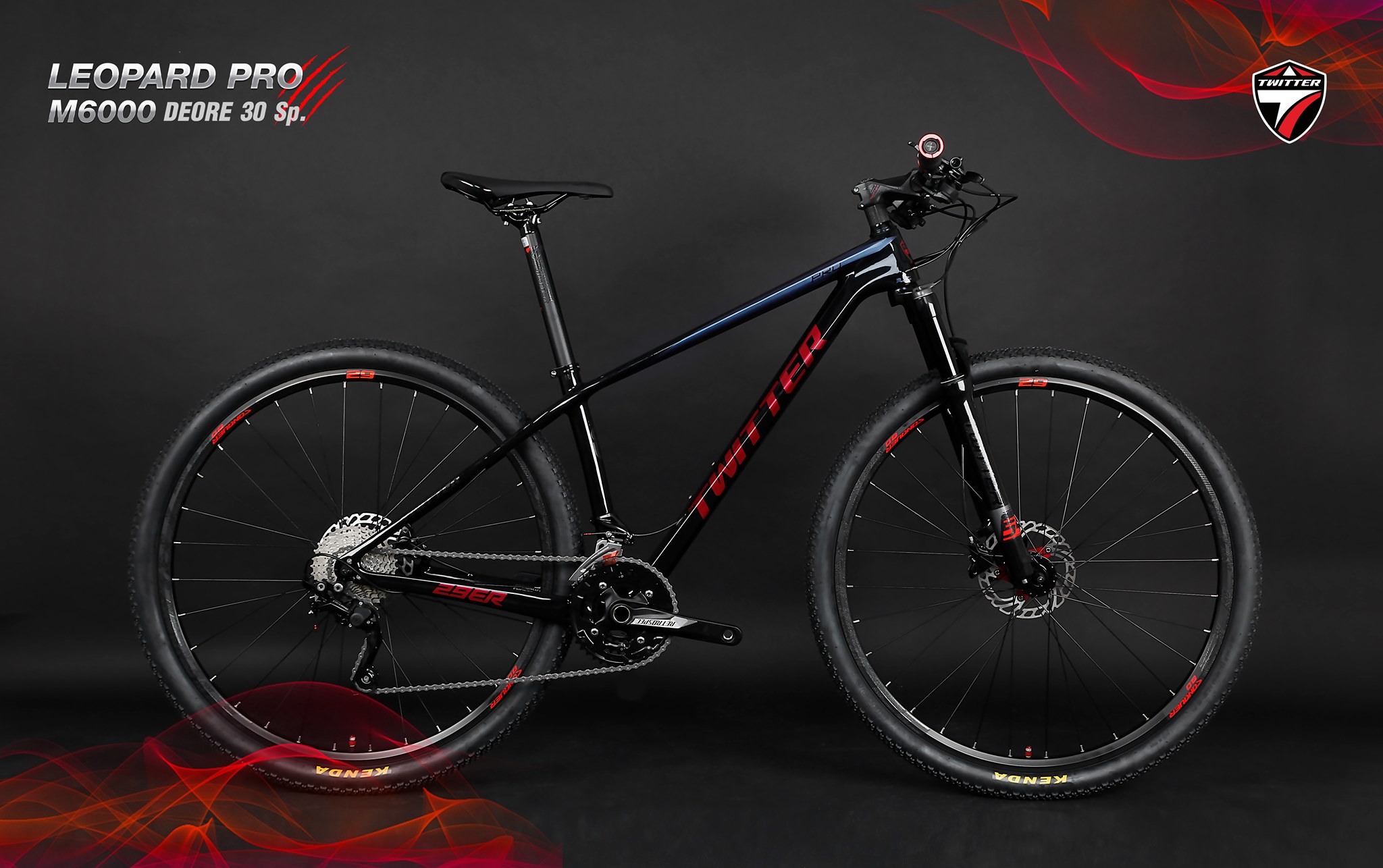 จักรยานเสือภูเขา TWITER รุ่น LEOPARD PRO M6000 ล้อ 29 นิ้ว