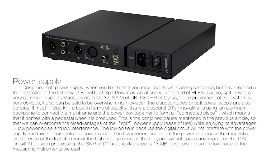 ขาย SMSL VMV D1 DAC ตั้งโต๊ะระดับ Hign-end รองรับ Hi-Res ประกันศูนย์ไทย