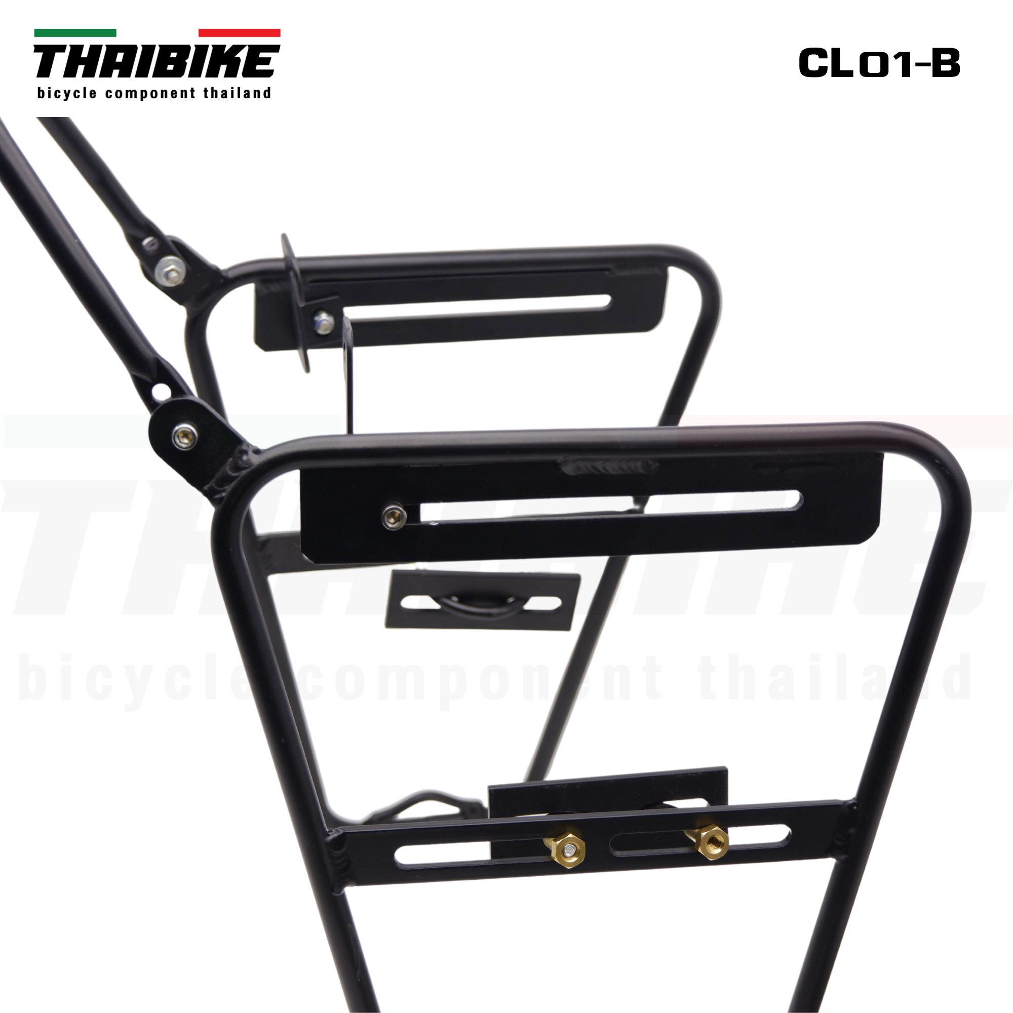 ตะแกรงหน้าจักรยานอลูมิเนียม สำหรับจักรยานทั่วร์ริ่ง THAIBIKE CL01-B