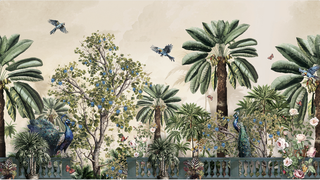 วอลเปเปอร์ภาพป่าเขตร้อน Tropical (สั่งผลิต)