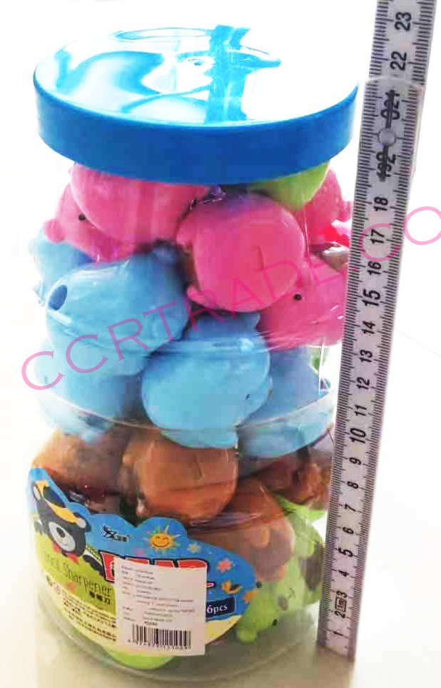 กบเหลาหมีน้อย 36 ชิ้นกระปุก