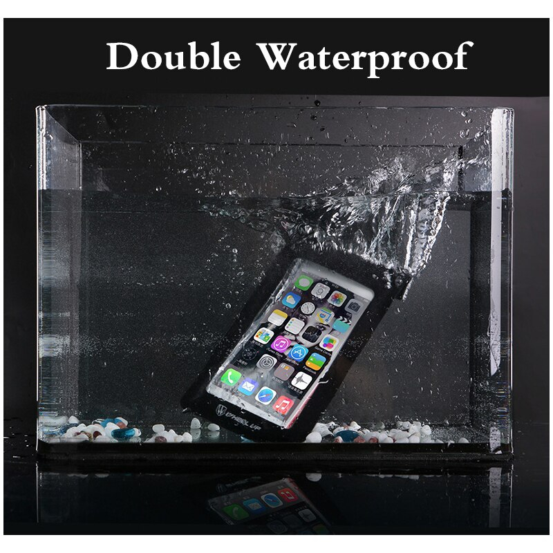 กระเป๋าใส่มือถือติดหน้าแฮนด์จักรยาน WHEEL UP