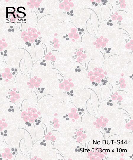 วอลเปเปอร์ลายดอกไม้ใบไม้ BUT-S44