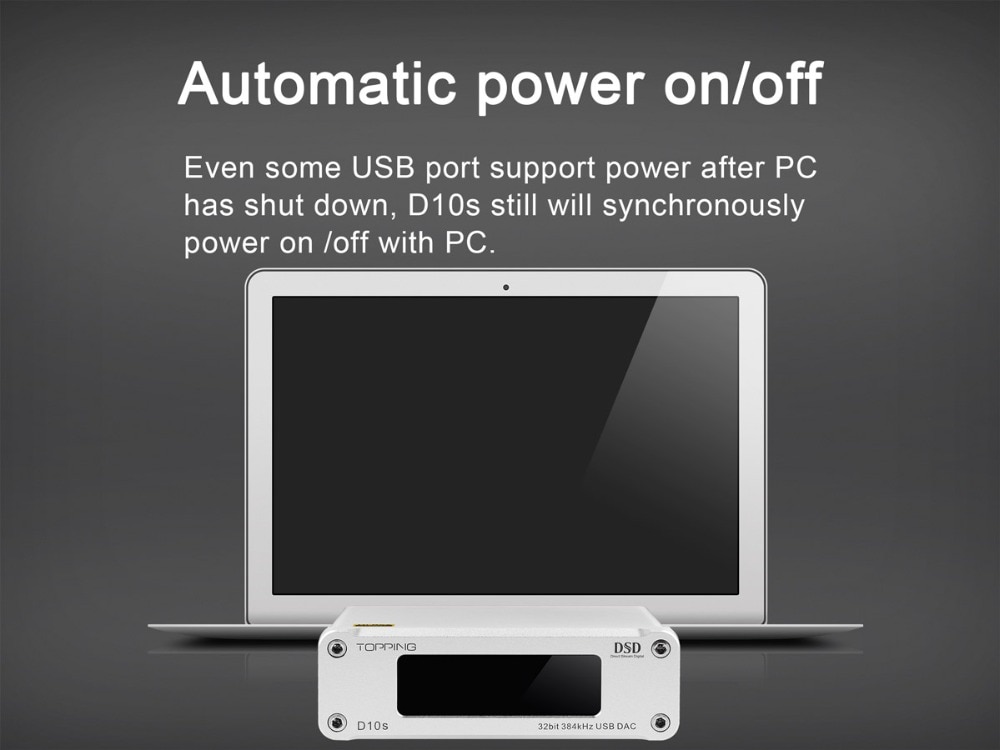 ขาย TOPPING D10s USB DAC ชิป XMOS XU208 , ES9038Q2M รองรับ PCM 384kHz/32bit DSD256