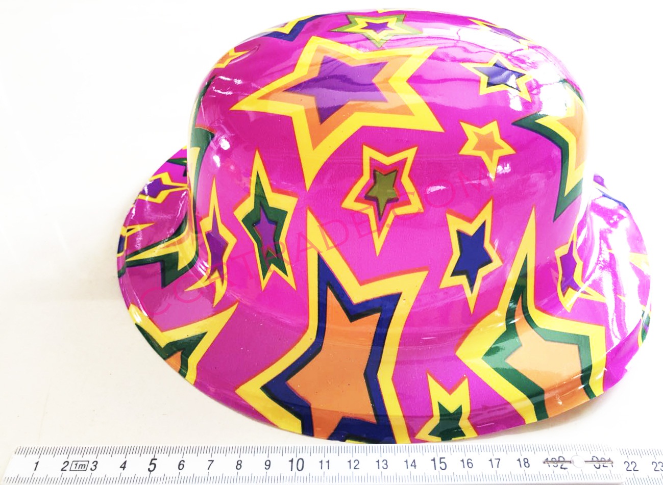 หมวกปาร์ตี้ คละลาย 26.5 ซม.