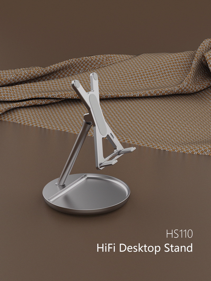 DD HS110 ขาตั้งเดสก์ท็อปไฮไฟ สำหรับ มือถือ เครื่องเล่นพกพา iPad หรืออุปกรณ์ถอดรหัส