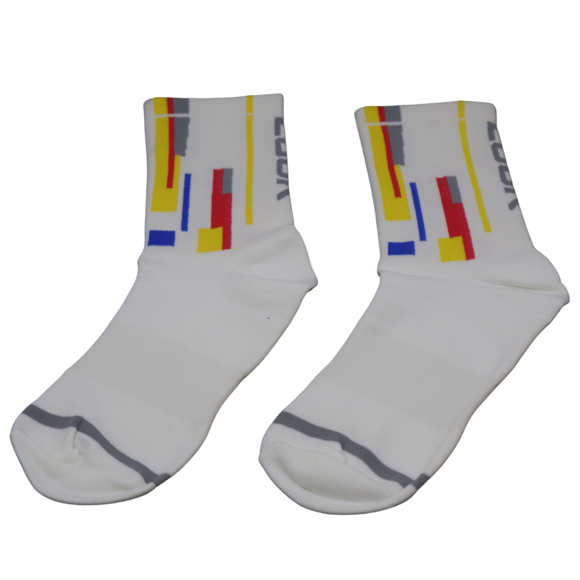 ถุงเท้าปั่นจักรยาน ถุงเท้าวิ่ง ลาย LOOK free size