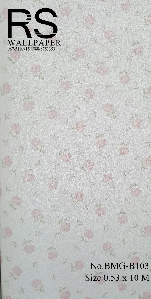 วอลเปเปอร์ลายดอกไม้ BMG-B103
