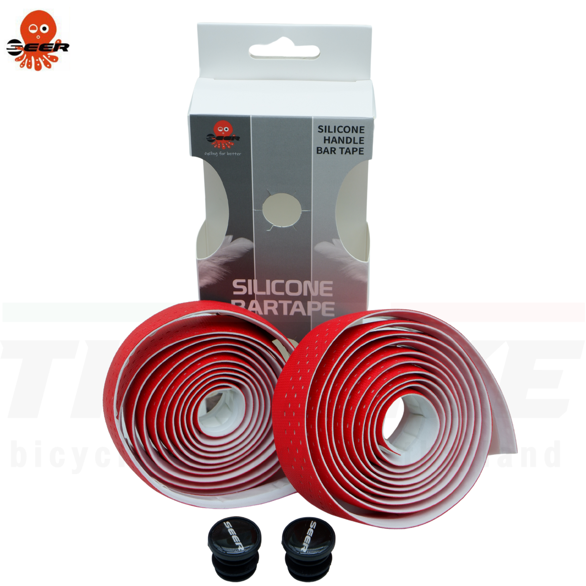ผ้าพันแฮนด์จักรยานเสือหมอบ SEER SILICONE HANDLEBAR TAPE