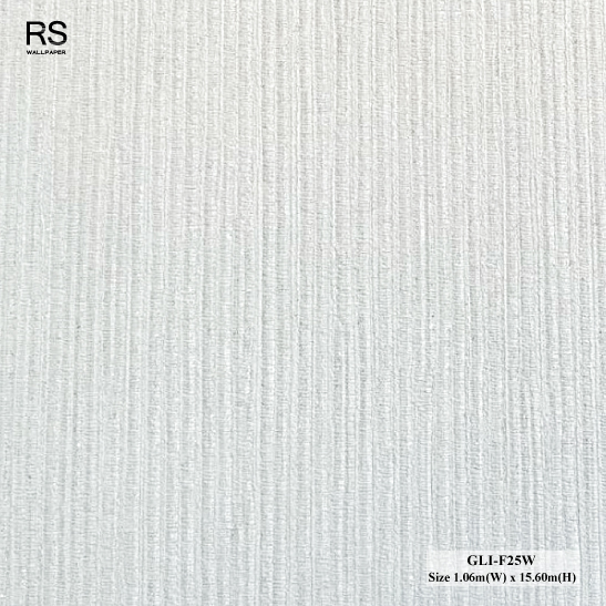 วอลเปเปอร์สีเทาอ่อน มีกากเพชรสีเงิน GLI-F25W
