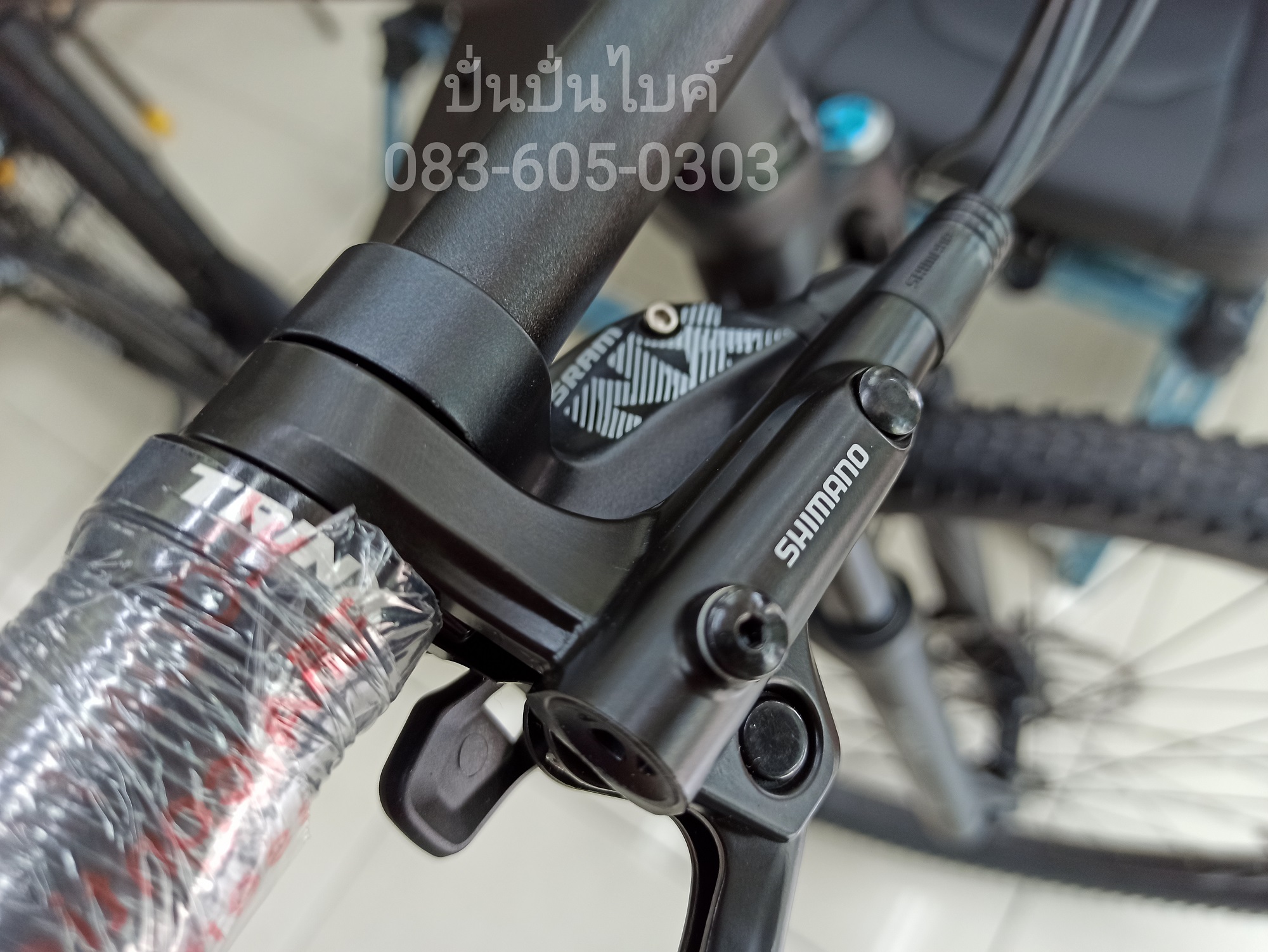 TRINX : H1700 Pro Full Carbon เกียร์ SRAM SX Eagle 12 สปีด โช้กลมรีโมท ดิสเบรกน้ำมัน Shimano ดุมแบริ่ง