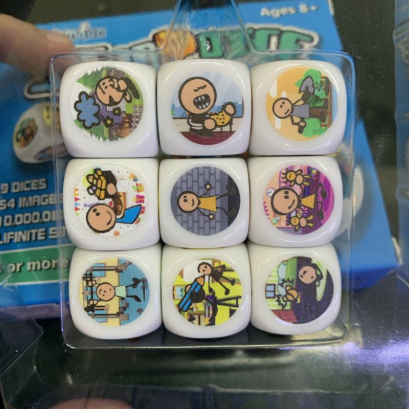 ลูกเต๋าเล่นนิทาน ไม่รู้จบ ของเล่นชิ้นนี้ฝึกจินตนาการได้ดีมากคะ พร้อมส่งจากไทย