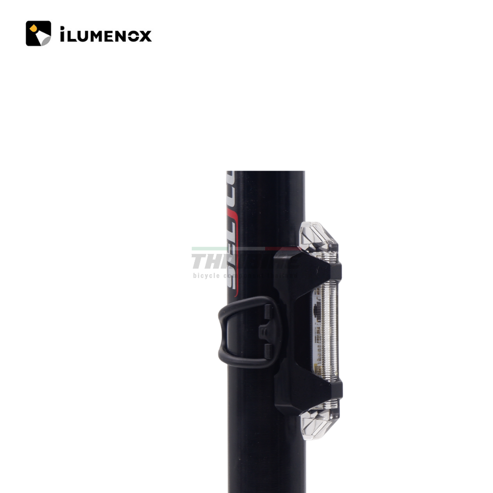 ของแท้ ไฟท้ายจักรยานเสือหมอบ เสือภูเขา iLUMENOX SLASH ไฟสีขาว ชาร์จ USB