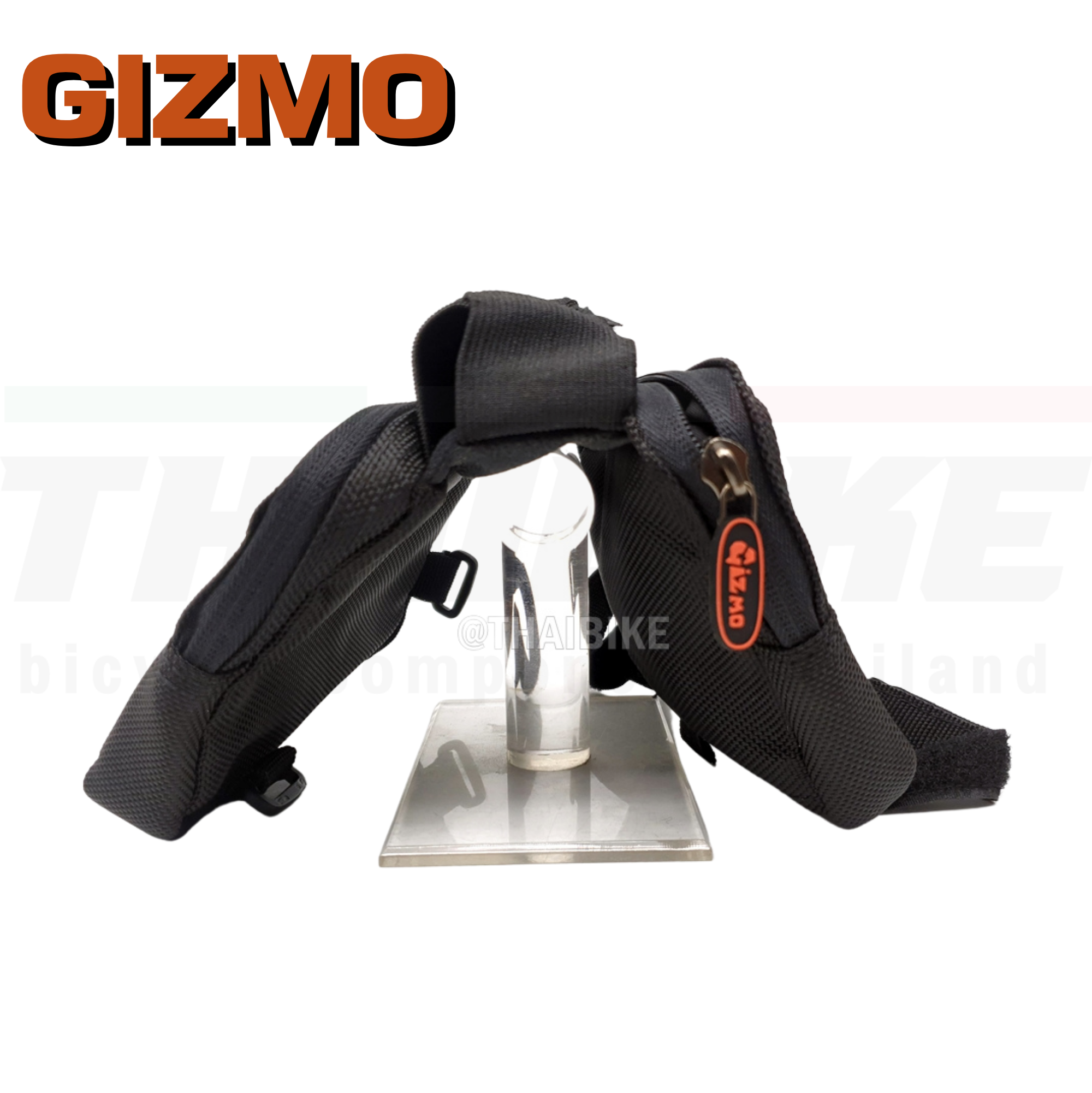 กระเป๋าพาดเฟรมจักรยาน GIZMO แบบมีผ้ากันฝน