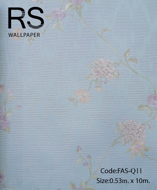วอลเปเปอร์ลายดอกไม้ FAS-Q11