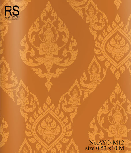 วอลเปเปอร์ ลายไทย AYO-M12