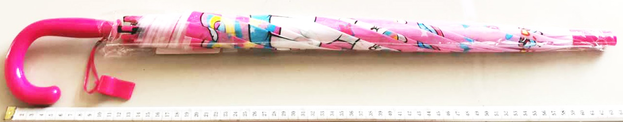 ร่มเด็ก+นกหวีด ลายยูนิคอร์น 27 นิ้ว(1x3)