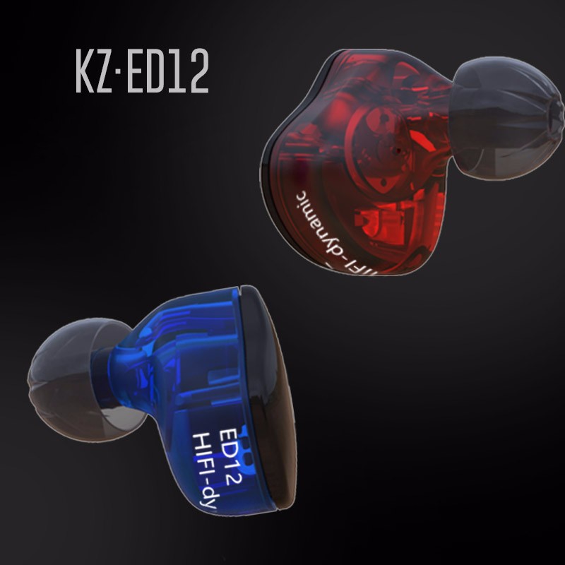 ขาย KZ ED12 หูฟังแบบ Sport ถอดสายได้ รูปทรง 3 มิติ เบสลึก เสียงคมชัดทุกย่าน