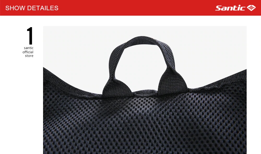 เสื้อกันฝน กันลม ปั่นจักรยาน ผ้าลื่น SANTIC M9CO1105