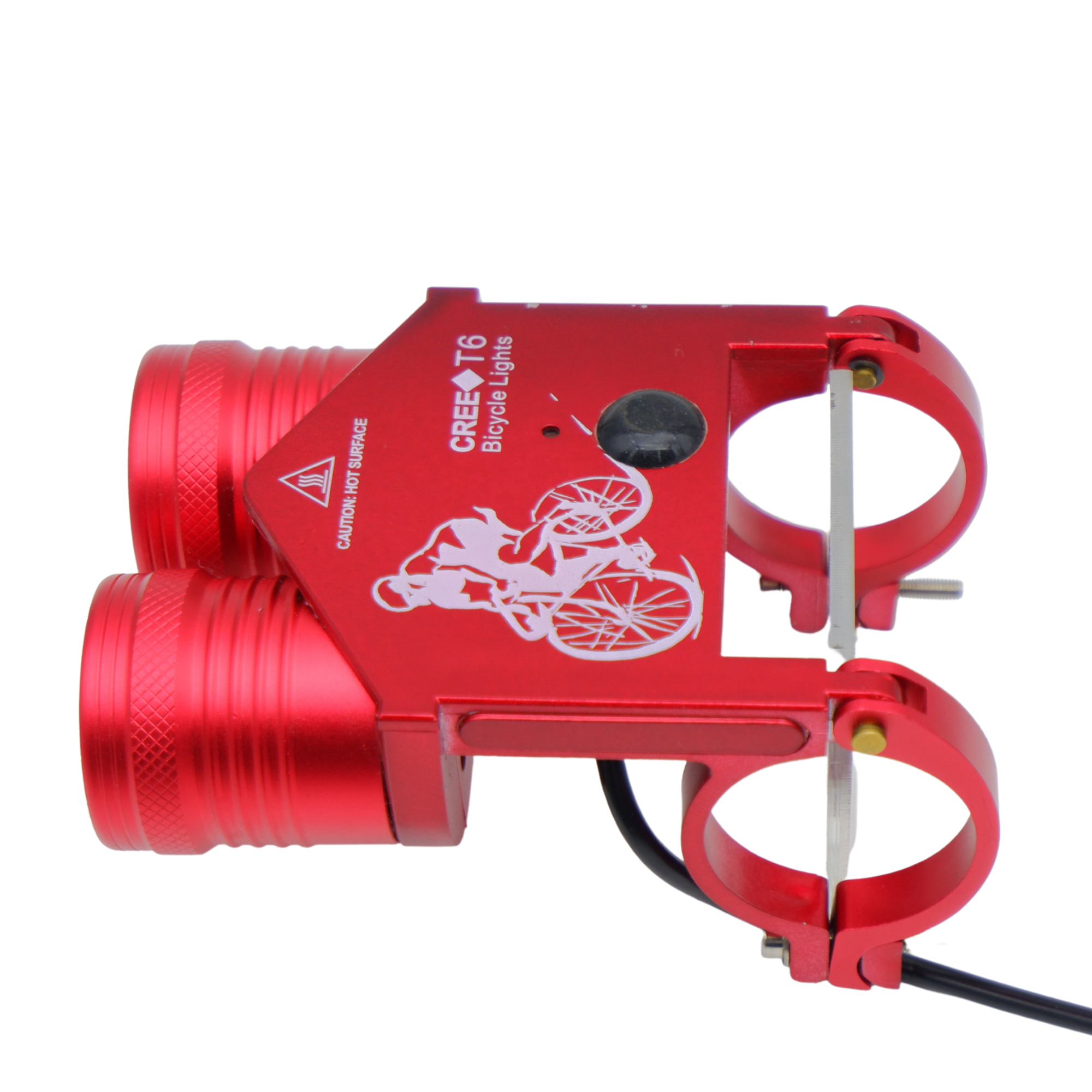 ไฟหน้าหน้าจักรยานแบบชาร์จ 2หลอด พร้อมชุดชาร์จ YINNUO