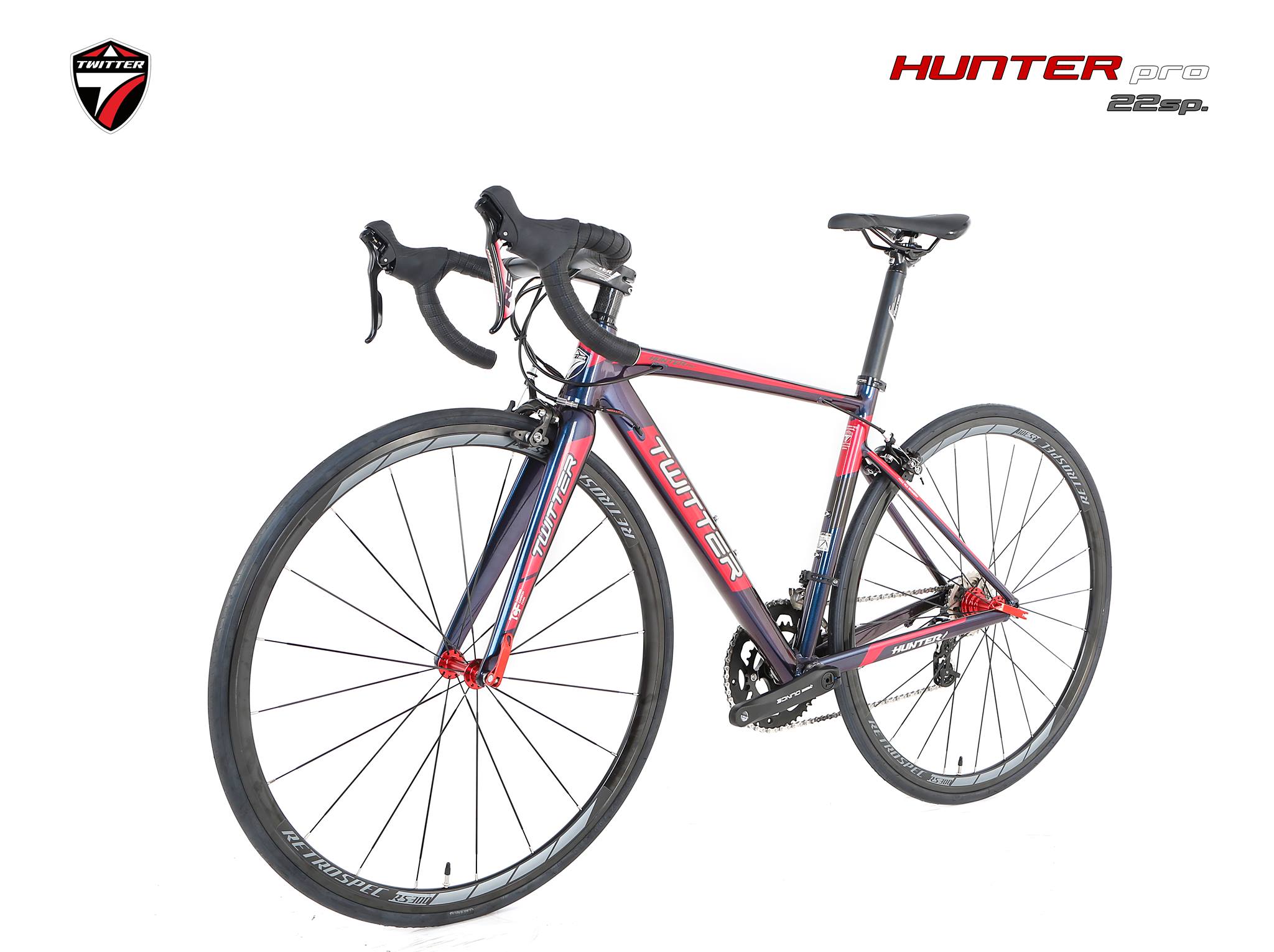 จักรยานเสือหมอบ TWITER รุ่น HUNTER PRO 11SPD