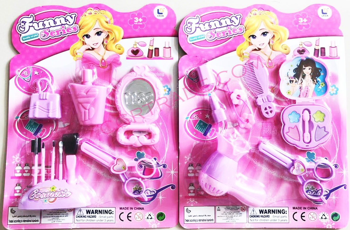 ชุดเสริมสวย+ไดร์แผงเจ้าหญิง 28.5 ซม.