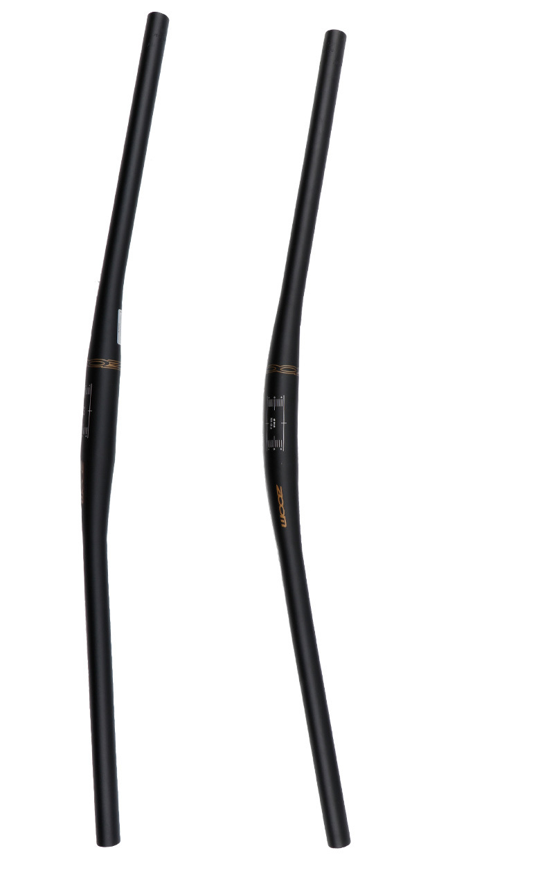 แฮนด์จักรยานเสือภูเขาอลูมิเนียม ZOOM แบบยก 6 และ ยก 9 ยาว 780 มม. คอแฮนด์ 31.8