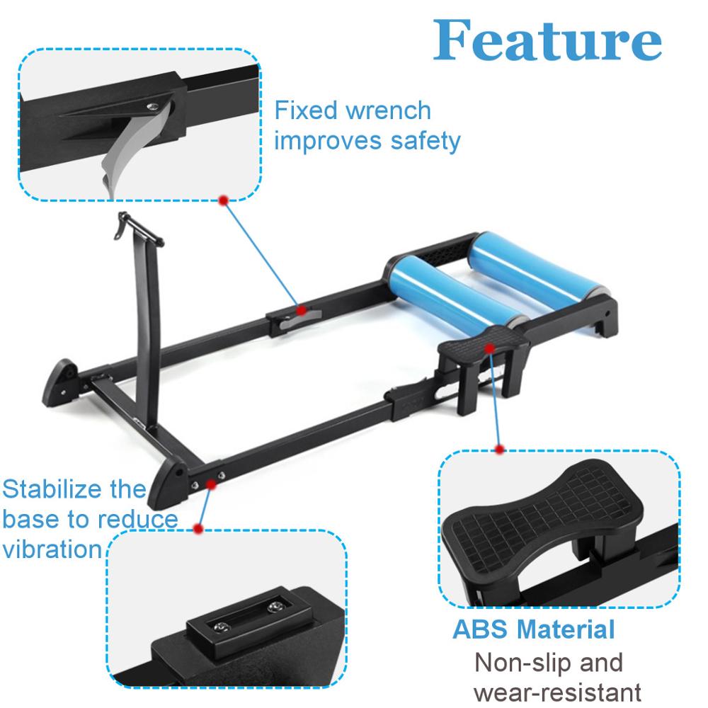 เทรนเนอร์ HYBRID ROCKBROS เทรนเนอร์จับดุมหน้า เทรนเนอร์จักรยาน ปั่นอยู่บ้าน