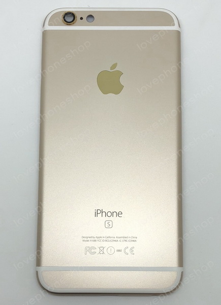 ชุดฝาหลัง (back housing) iPhone 6S สีทอง (ส่งฟรี)