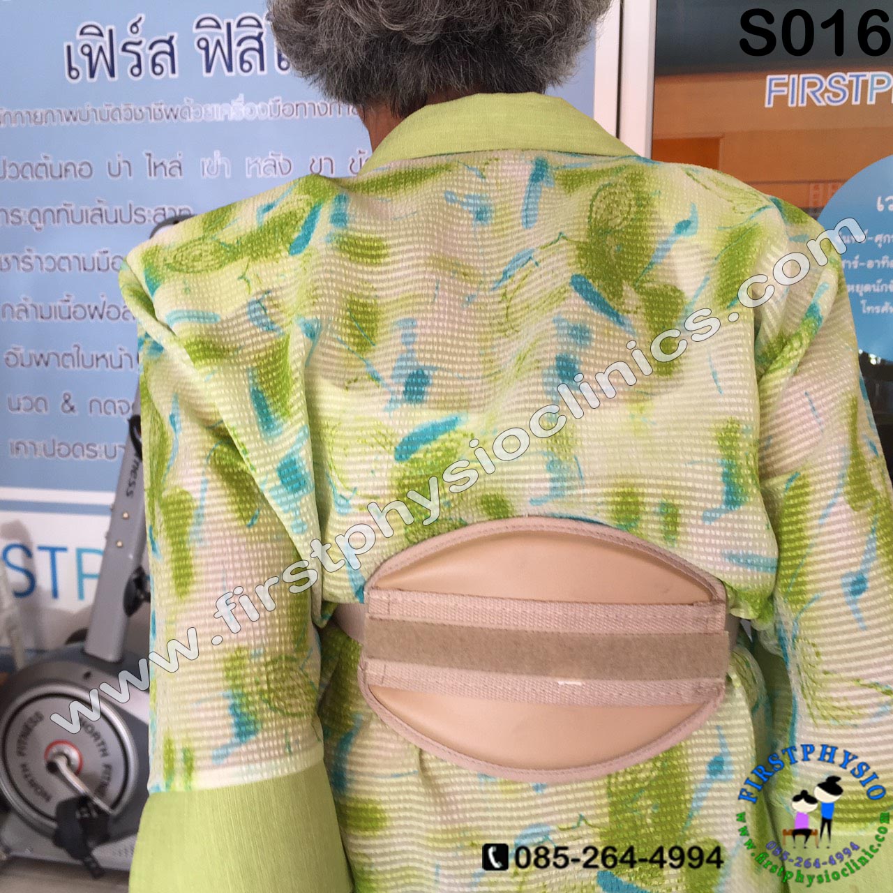 พยุงหลังโครงเหล็กด้านหน้า เจเวท พยุงลำตัวกระดูกทรุด ป้องกันการโค้งงอของหลังมาด้านหน้า,ด้านหลัง,ด้านข้าง Jewett Brace