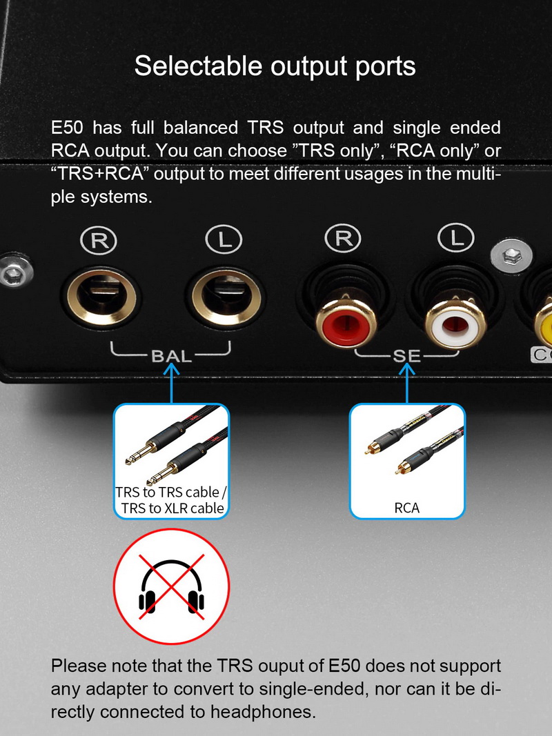 ขาย Topping E50 DAC ตั้งโต๊ะรองรับ MQA, Hi-Res ประกันศูนย์ไทย