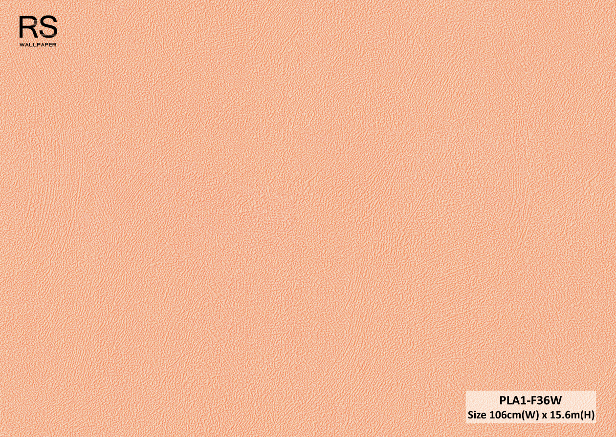 วอลเปเปอร์ สีส้ม PLA1-F36W