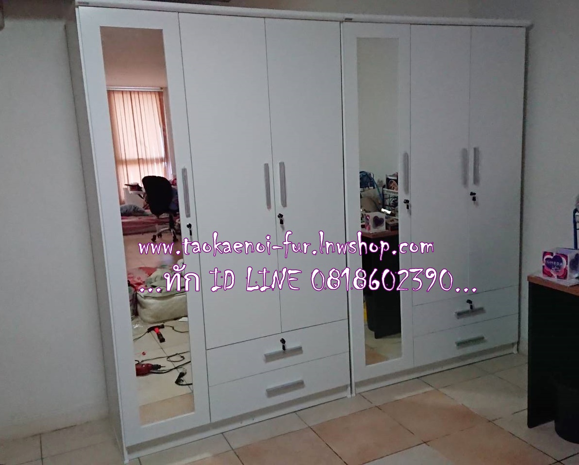 W1204WM ตู้เสื้อผ้า 120 ซม.