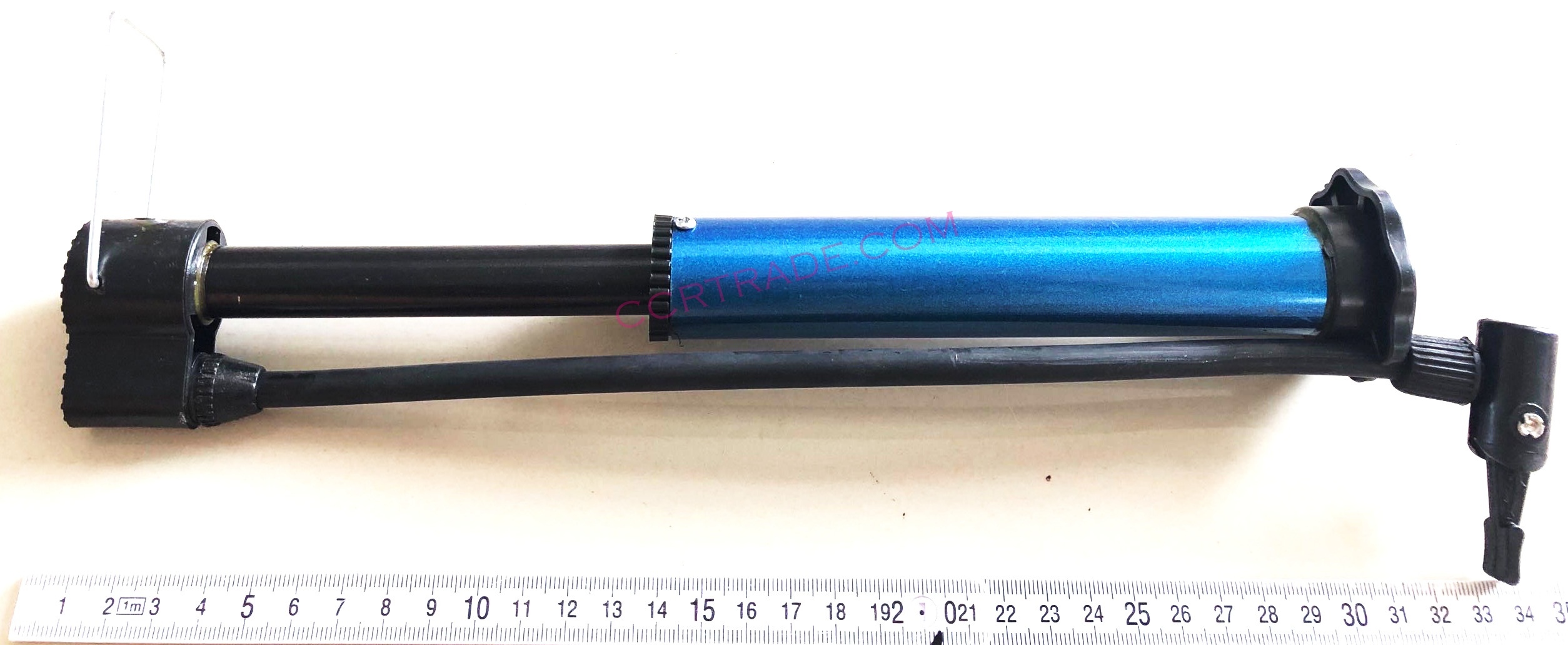 ที่สูบลมจักรยานสแตนเลสสี 34 ซม.