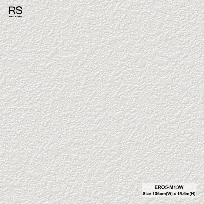 วอลเปเปอร์สีเทาอ่อนอมครีม ERO5-M13W