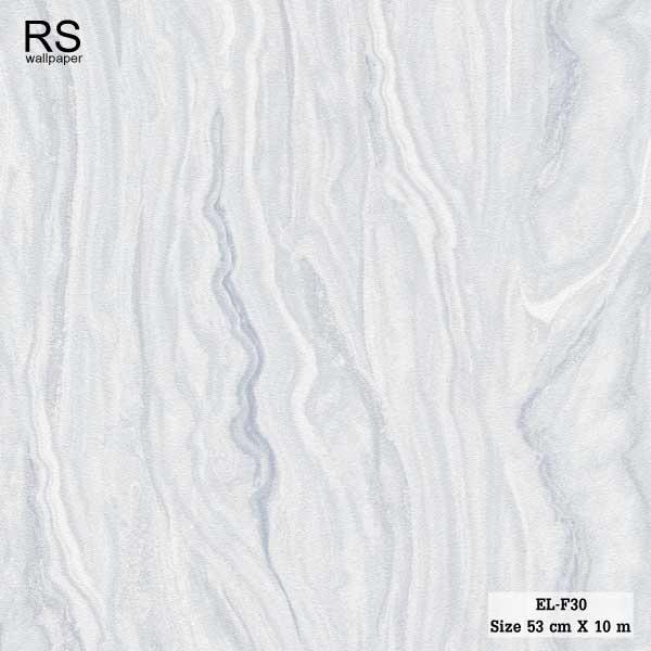 วอลเปเปอร์ ลายหินอ่อน สีเทาอมฟ้า EL-F30