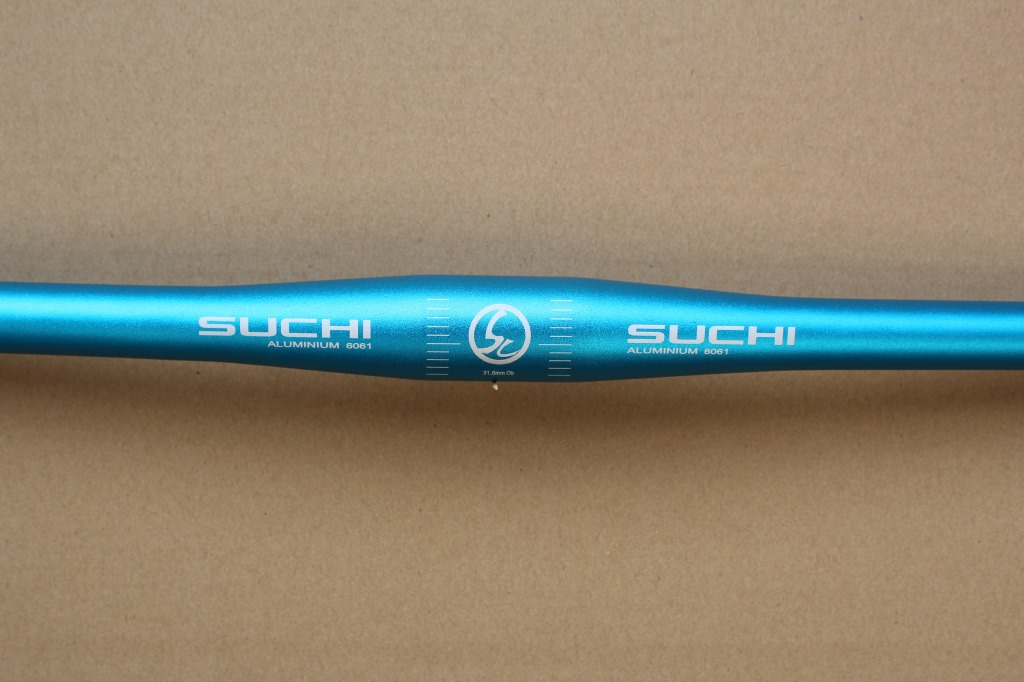 แฮนด์จักรยานเสือภูเขา อลูมิเนียม SUCHI 31.8X620 มม.