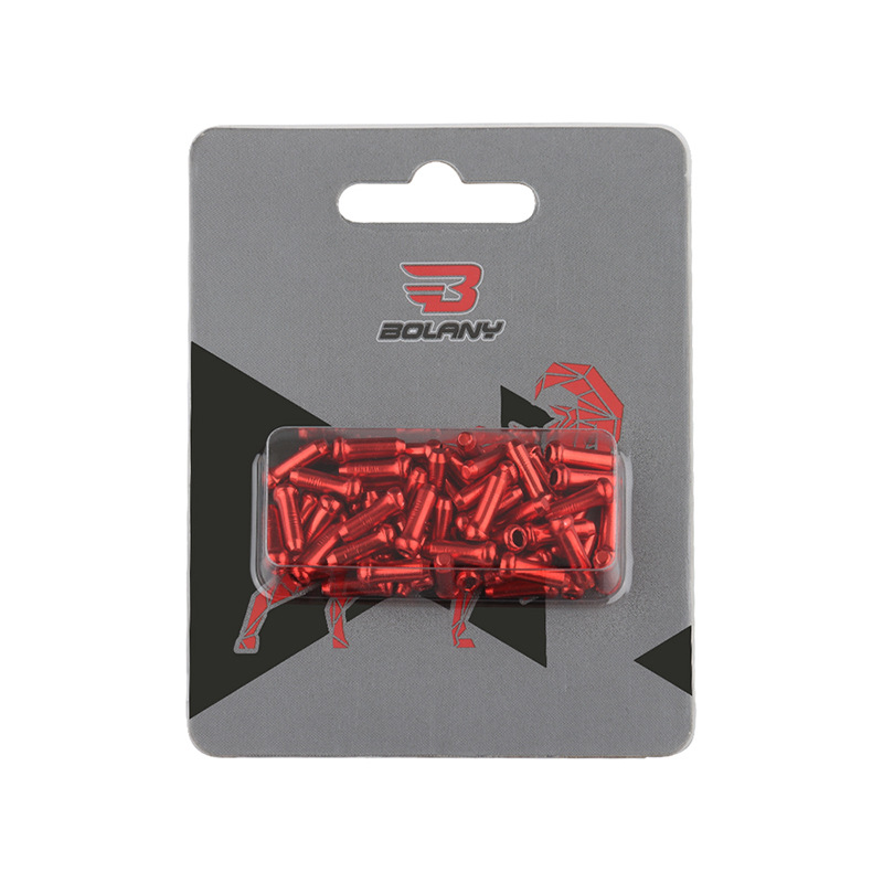 หัวปิดปลายสายในเบรค สายในเกียร์จักรยาน BOLANY มีแพคกิ้ง 50ตัว