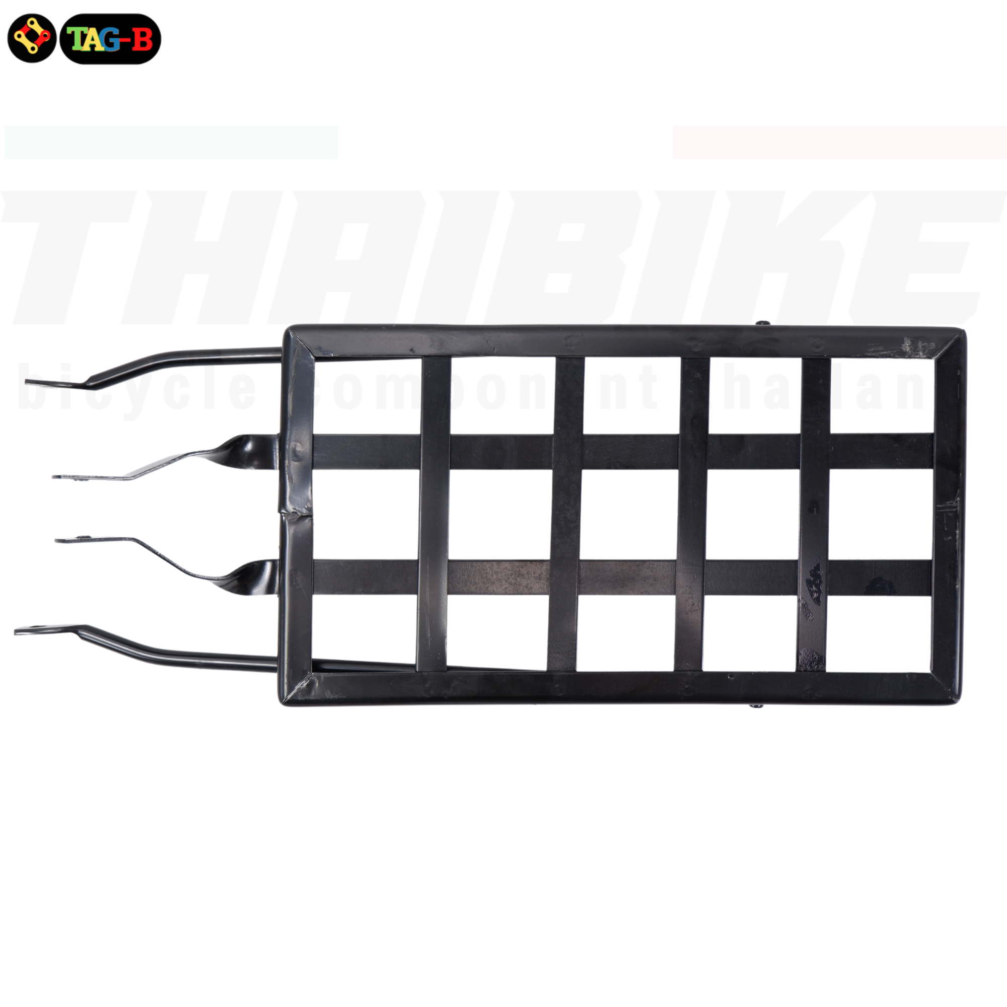 ตะแกรงท้ายจักรยานวินเทจ เหล็กฉากชุบ รถจักรยาน 26" แบบโบราณ ย้อนยุค ตะแกรงหลัง