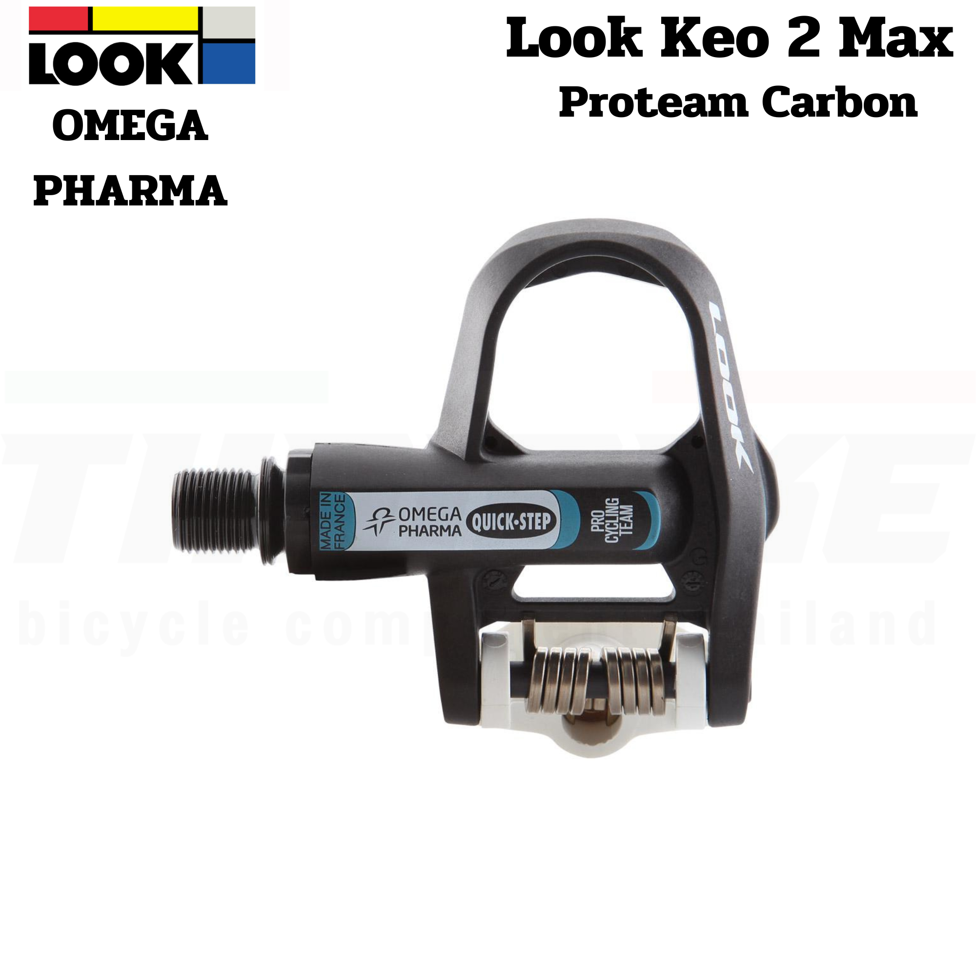 บันไดคลีตจักรยานเสือหมอบ LOOK KEO2MAX CARBON KEO 2 Max Limited Edition (White/Red)