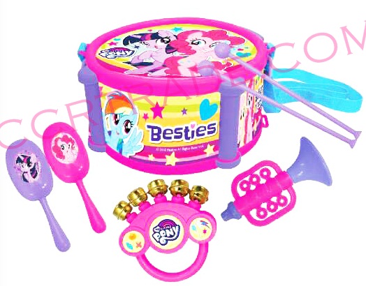 ชุดดนตรีลิตเติ้ลโพนี่ 5 ชิ้นถุงแผง 21x28 ซม.(ลิขสิทธิ์แท้)(1x3)