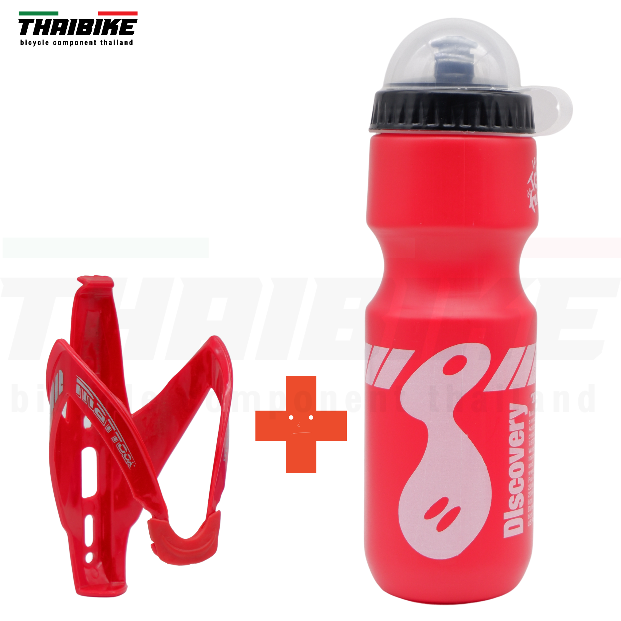 ขวดน้ำจักรยานพร้อมขาขวดน้ำพลาสติก04 DISCOVERY