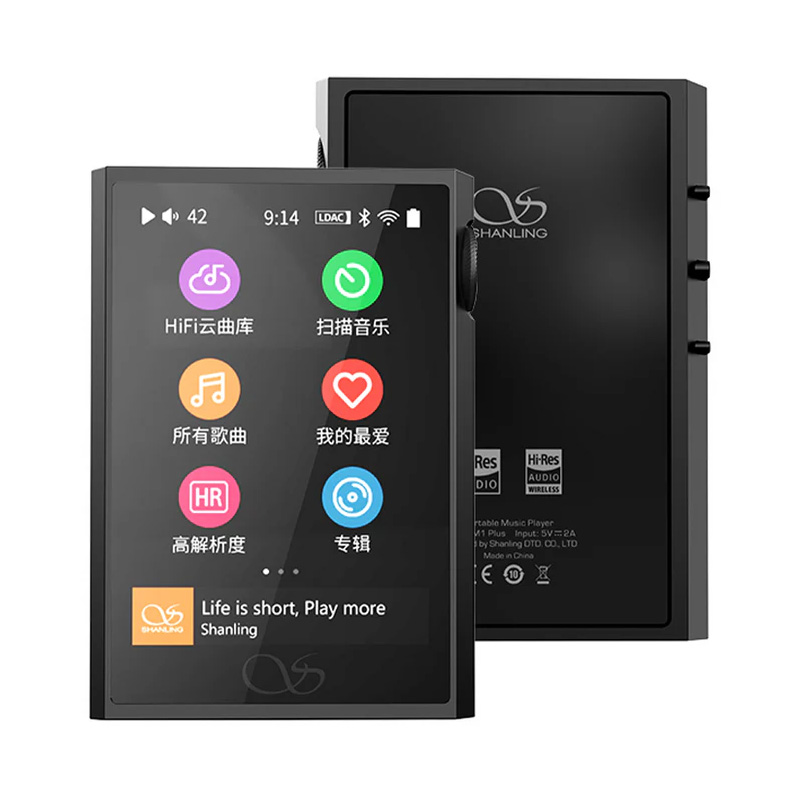 Shanling M1Plus DAP พกพา ชิป ESS ES9069Q + SGM8262 x2 รองรับ Dual Hi-Res ประกันศูนย์ไทย