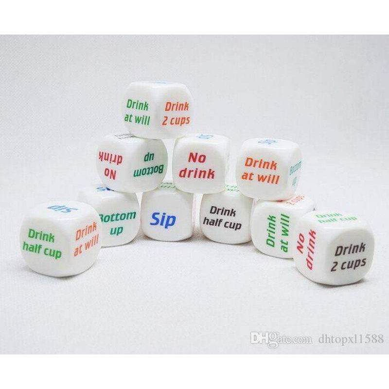 ลูกเต๋ากินเหล้า 🎲ลูกเต๋าวงเหล้า ลูกเต๋าparty🎉พร้อมส่งจากไทย ส่งเร็วมากคะ