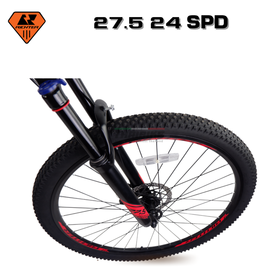 เปิดตัวใหม่ส่งฟรี !! จักรยานเสือภูเขาล้อ 27.5 อลูมิเนียม RICHTER MX100 ราคาถูก