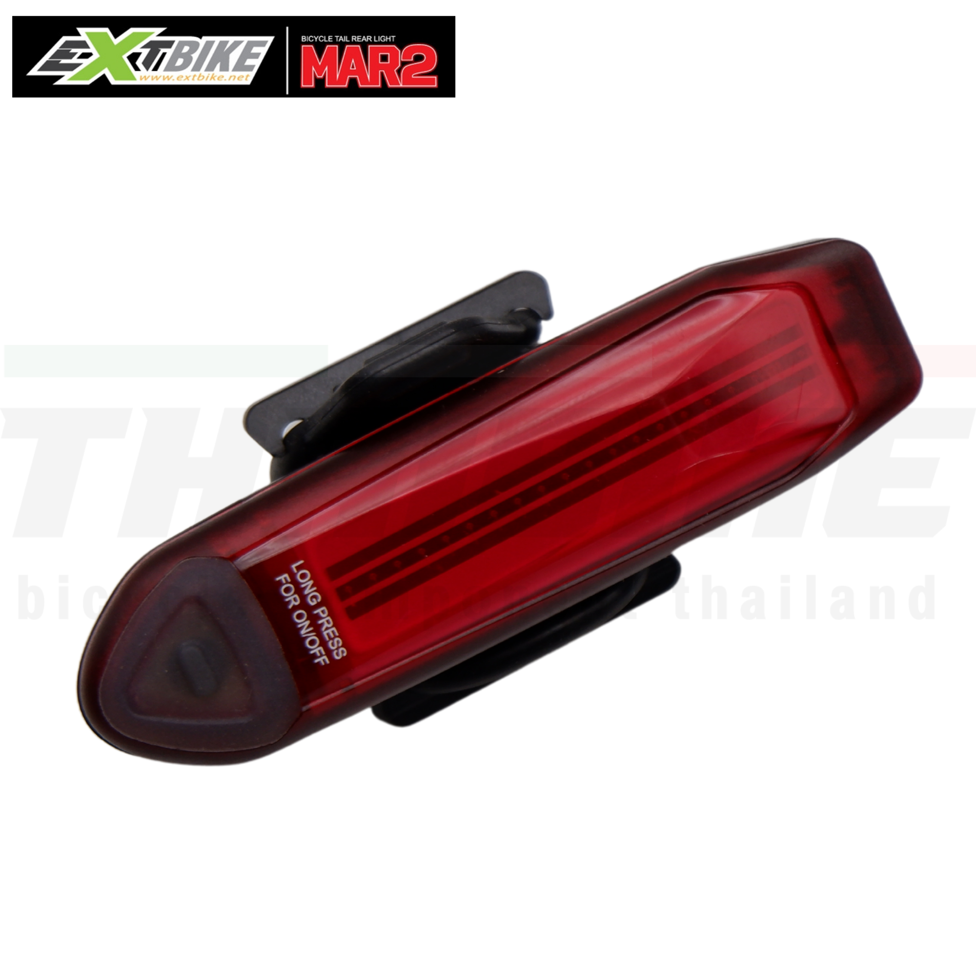 ไฟท้ายจักรยาน EXTBIKE MAR2 ไฟสีแดง