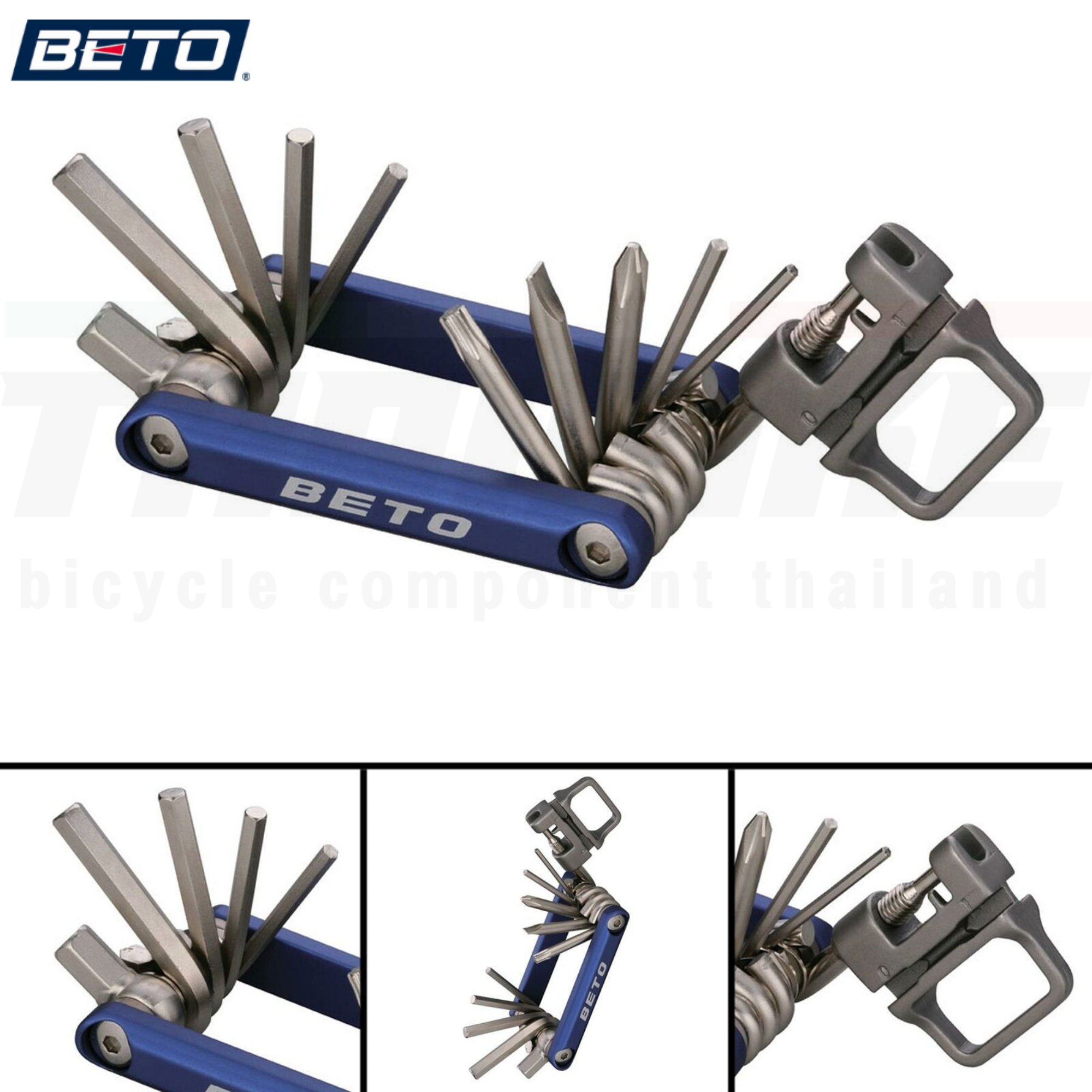 เครื่องมือ เอนกประสงค์สำหรับจักรยาน Beto รุ่น BT-338 พร้อมตัดโซ่