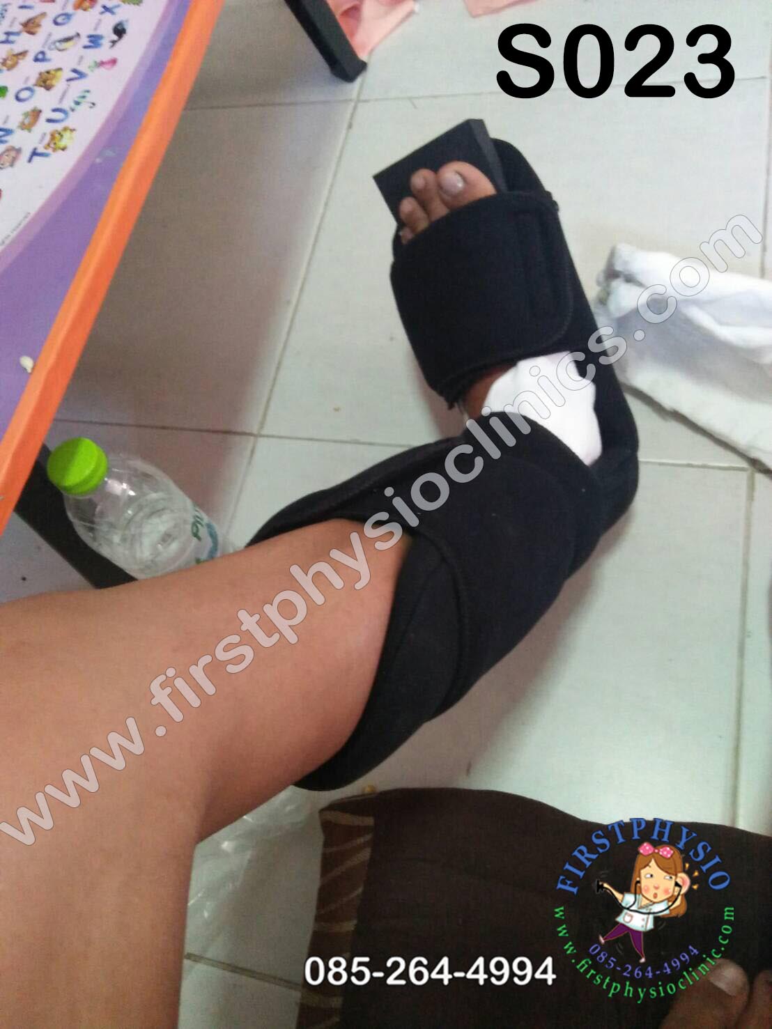 อุปกรณ์ดามกันเท้าตกแบบ 90 องศา อุปกรณ์ดามกันเท้าตก [#1 AFO 90]