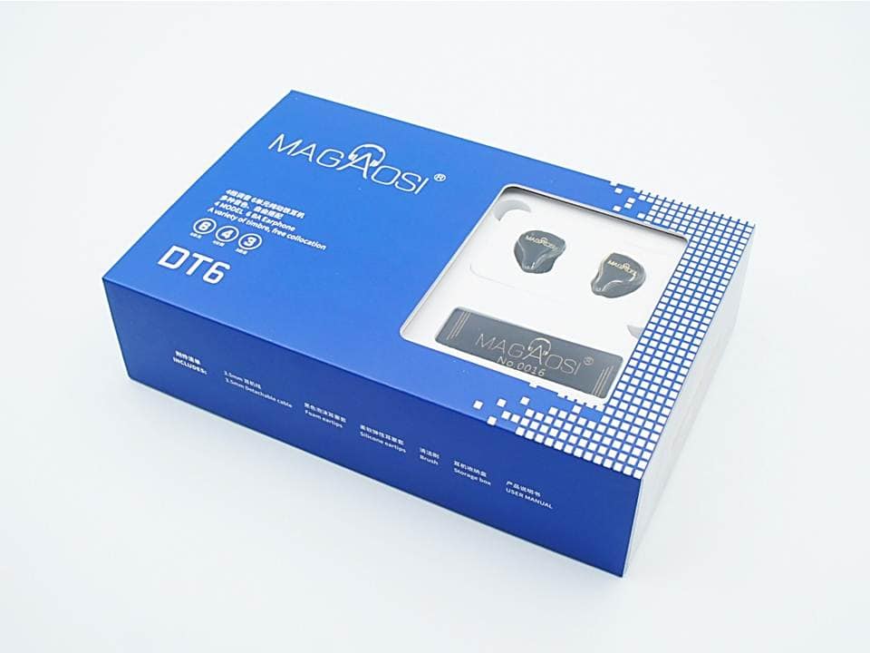 ขาย MAGAOSI DT6 หูฟัง 6ไดร์เวอร์ (6BA) 4-way Crossover ถอดสายได้ ปรับแต่งโทนเสียงได้