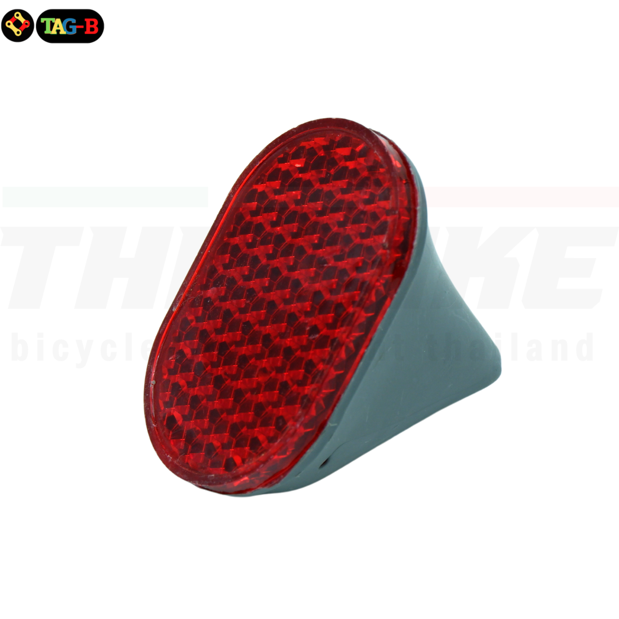 ทับทิมสะท้อนแสง ติดบังโคลนหลังจักรยาน สะท้อนแสง สีแดง เพื่อความปลอดภัย